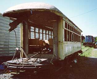 Car #358 when it arrived in 1991
